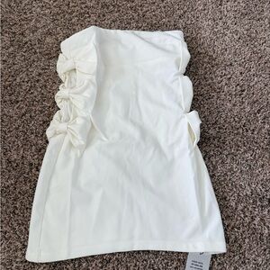 Lydia Mini Dress in Ivory